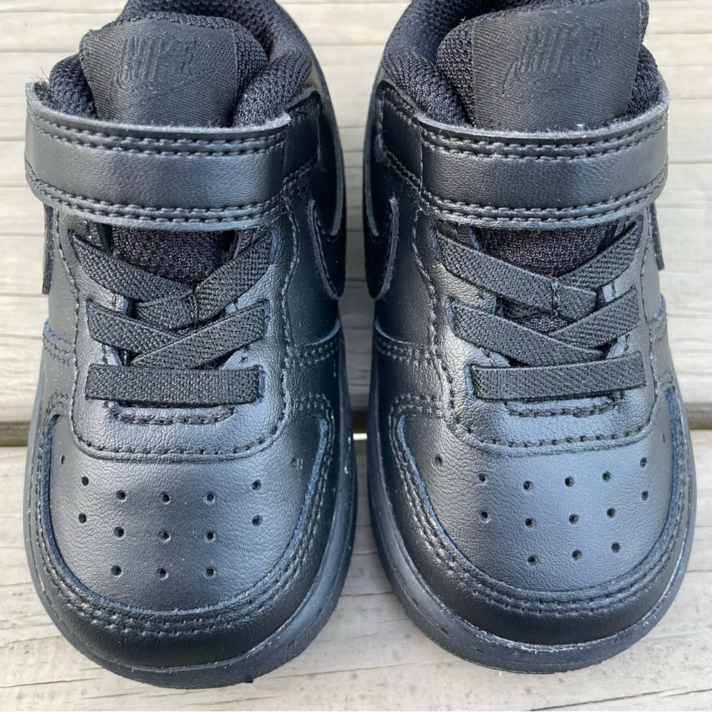 Nike Court Borough Low 2 in black Toddler Shoes size 5C - Picture 6 of 16